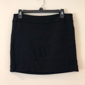 Black Express Mini Skirt